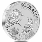 2023 1 Kilo Silver Australian Kookaburra Perth Mint .9999 Fine BU In Cap