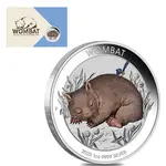 2023 1 oz Australian Wombat Colorized Silver Coin Perth Mint