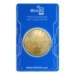 2023 1 oz Canadian Gold Maple Leaf BU (MintID NFC Scan Card)