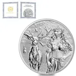 Default 2023 1 oz Germania Valkyries Ostara Silver Coin (w/COA)
