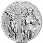 2023 1 oz Germania Valkyries Ostara Silver Coin (w/COA)
