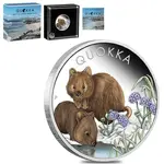 Default 2023 1 oz Proof Colorized Silver Australian Quokka Perth Mint