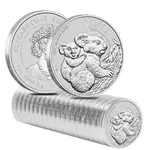 2023 1 oz Silver Australian Koala Perth Mint .9999 Fine BU In Cap