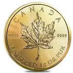 2023 25 x 1 gram Canadian Gold Maples $.5 Coin .9999 Fine - Maplegram25™ (In Assay)