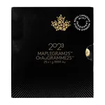 2023 25 x 1 gram Canadian Gold Maples $.5 Coin .9999 Fine - Maplegram25™ (In Assay)