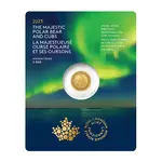 2023 Canada 1/10 oz Gold The Majestic Polar Bear and Cubs Coin (In Assay)