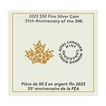 2023 Canada 5 oz Silver Maple 35th Anniversary Coin