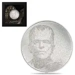 Default 2023 Cook Islands 1 oz Silver Typefaces Frankenstein Coin