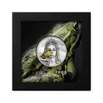 2023 Cook Islands 2 oz Silver Kiss the Frog Eye of a Fairytale Coin