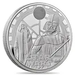 2023 GB 1 oz Proof Silver Star Wars Darth Vader & Emperor Palpatine Coin