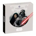 2023 GB 1 oz Proof Silver Star Wars Darth Vader & Emperor Palpatine Coin