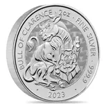 2023 GB 2 oz Silver The Tudor Beasts Bull of Clarence Coin BU