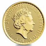 2023 Great Britain 1/4 oz Gold Britannia Coin .9999 Fine BU