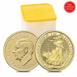 2023 Great Britain 1 oz Gold Britannia King Charles III Coin .9999 Fine BU