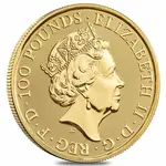 2023 Great Britain 1 oz Gold The Tudor Beasts Yale of Beaufort Coin .9999 Fine BU