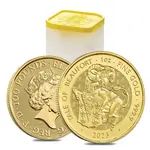 2023 Great Britain 1 oz Gold The Tudor Beasts Yale of Beaufort Coin .9999 Fine BU