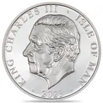 2023 Isle of Man 2 oz Proof Silver One Noble Coin