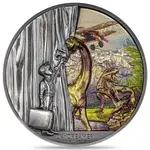 2023 Palau 2 oz Silver Daydreamer Adventure Antiqued Coin