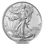 2023-W 1 oz Burnished Silver American Eagle $1 Coin