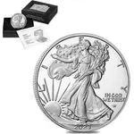 Default 2023-W 1 oz Proof Silver American Eagle (w/Box & COA)