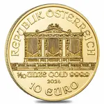 2024 1/10 oz Austrian Gold Philharmonic Coin BU