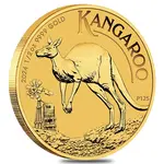 Default 2024 1/2 oz Australian Gold Kangaroo Perth Mint BU
