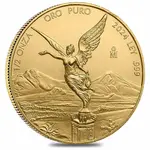 Default 2024 1/2 oz Mexican Libertad Gold Coin BU