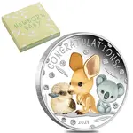 2024 1/2 oz Newborn Colorized Proof Silver Coin Perth Mint