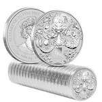 2024 1/2 oz Silver Lunar Dragon BU Australian Perth Mint