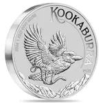 2024 1 Kilo Silver Australian Kookaburra Perth Mint BU