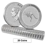 2024 1 oz Australian Platinum Kangaroo Perth Mint BU