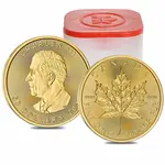 2024 1 oz Canadian Gold Maple Leaf $50 Coin BU