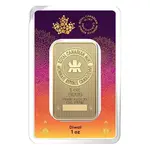 2024 1 oz RCM Celebrate Diwali Gold Bar .9999 Fine (in Assay)