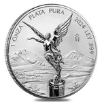 Default 2024 1 oz Reverse Proof Mexican Silver Libertad Coin