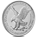 2024 1 oz Silver American Eagle $1 Coin BU