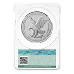 2024 1 oz Silver American Eagle CAC MS 70 First Day of Delivery