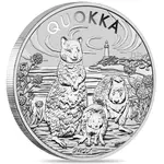 Default 2024 1 oz Silver Australian Quokka Perth Mint BU