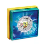 2024 1 oz Tuvalu SpongeBob SquarePants™ & Gary Proof Silver Coin