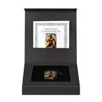 2024 2 oz Germania Mint Gods Tyr Colorized Cast Silver Bar