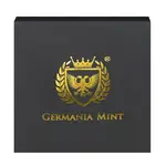 2024 2 oz Germania Mint Gods Tyr Colorized Cast Silver Bar