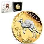 Default 2024 2 oz Reverse Gilded Silver Australian Kangaroo Perth Mint