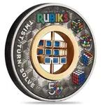 2024 2 oz Rubik's Cube™ Silver Coin Perth Mint