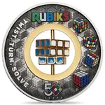 2024 2 oz Rubik's Cube™ Silver Coin Perth Mint