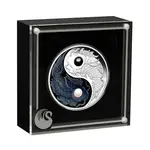 2024 5 oz Proof Silver Yin Yang Koi Coin with Pearls Perth Mint