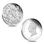 2024 Australia 4 oz Silver The Perth Mint's 125th Ann. 4-Coin Set