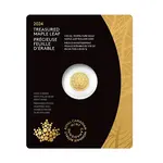 Default 2024 Canada 1/10 oz Treasured Gold Maple Leaf Polar Bear Privy Coin First Strikes