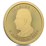 2024 Canada 1/10 oz Treasured Gold Maple Leaf Polar Bear Privy Coin First Strikes