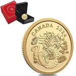 Default 2024 Canada 1/20 oz Spirit Dragon Proof Gold Coin