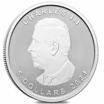 2024 Canada 1 oz Treasured Silver Maple Leaf Congratulations Privy Coin First Strikes