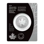 Default 2024 Canada 1 oz Treasured Silver Maple Leaf Polar Bear Privy Coin First Strikes